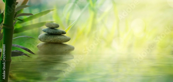 Obraz Orientalne tło spa