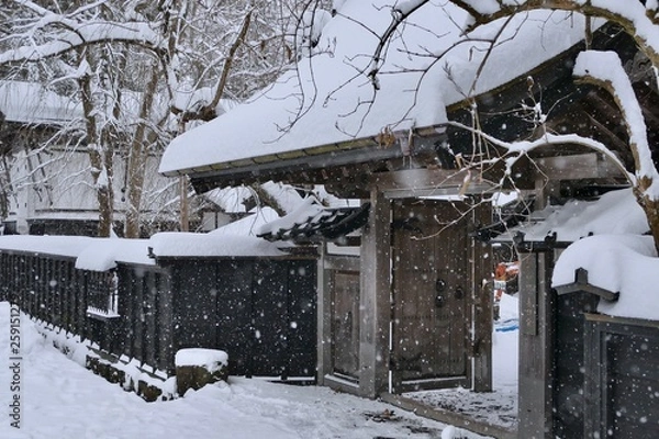 Obraz 《角館の冬》秋田県仙北市