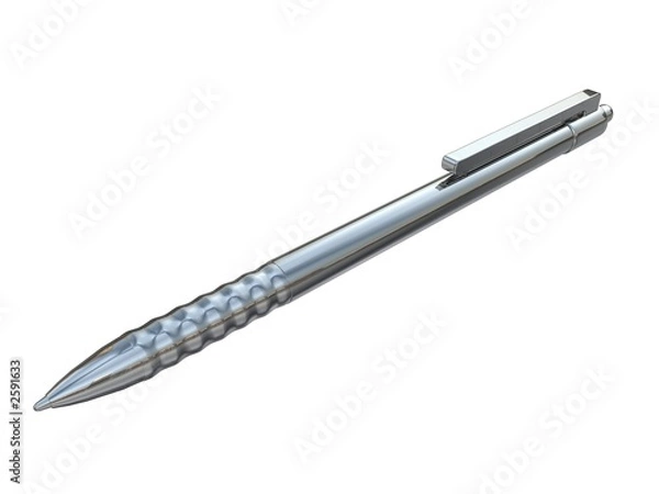 Fototapeta metallkugelschreiber