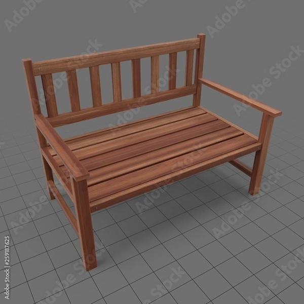 Obraz Outdoor bench