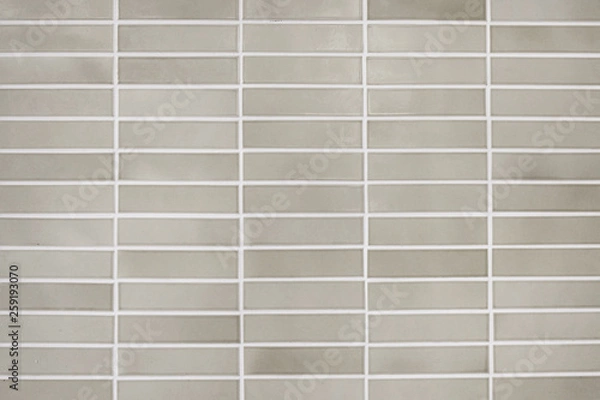 Fototapeta Grey tile wall background texture