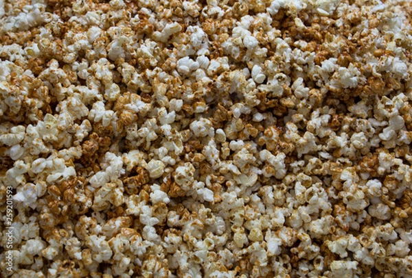 Fototapeta Popcorn in exposition