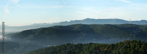 Obraz Pano montagnes