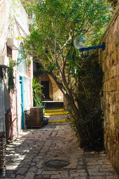 Obraz old Yaffo street