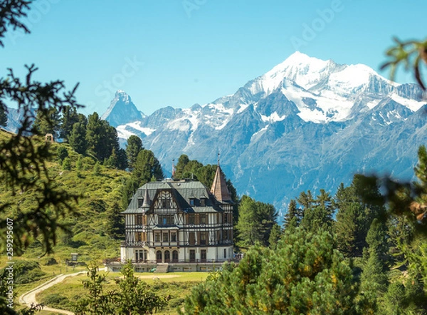 Obraz House in the alps