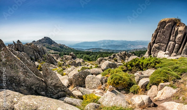 Obraz Landscape Monte Limbara Sardinien