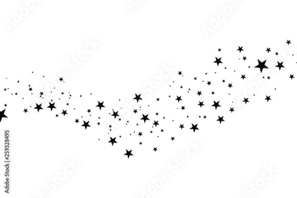 Obraz Falling star. Cloud