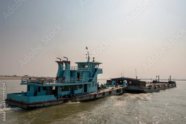 Fototapeta Irrawaddy River, Myanmar