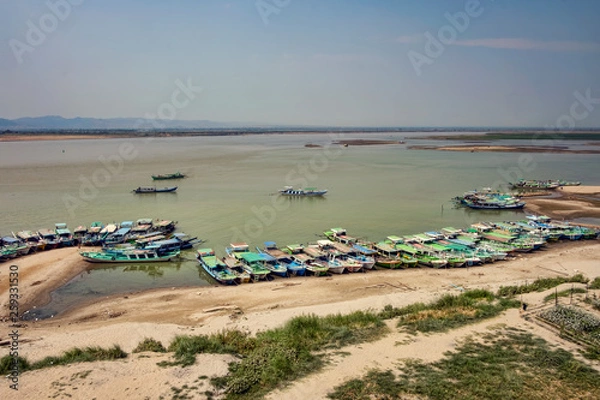 Obraz Irrawaddy River, Myanmar
