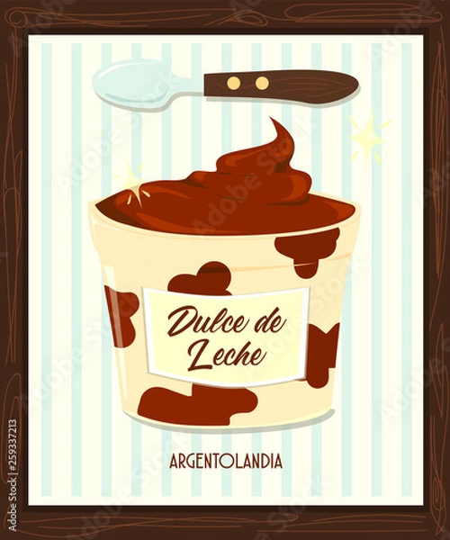 Fototapeta Dulce de Leche