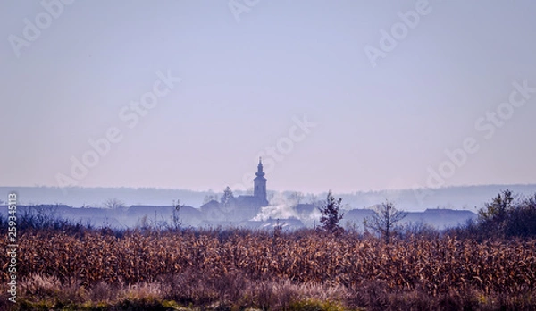 Fototapeta Church in the distance