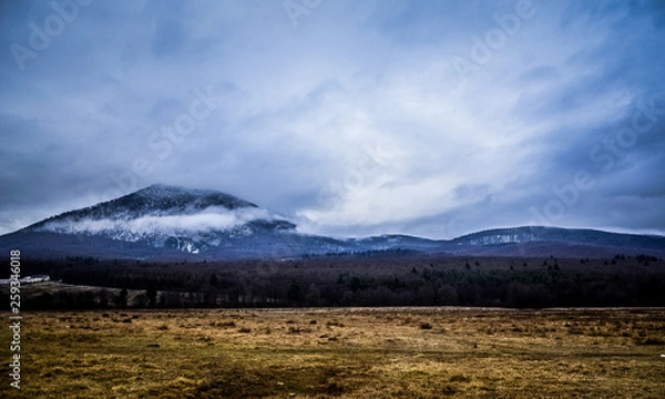 Obraz Landscape by the mountain