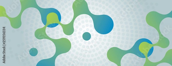 Fototapeta Abstract technology background with connectivity design