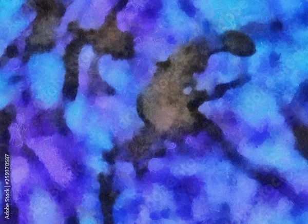 Fototapeta Multicolor brush strokes in oil structure. Grunge fine art mixed media texture. Artistic detailed background. Interesting designed pattern. Prints backdrop.