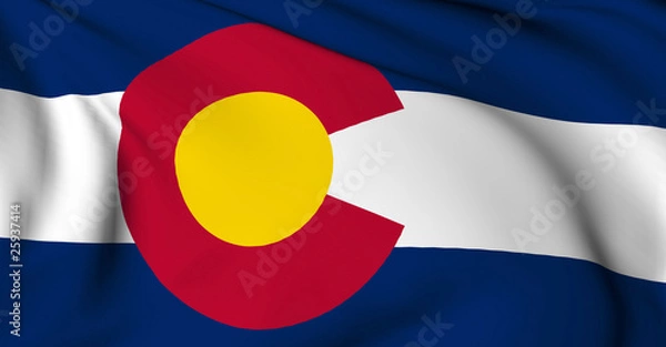 Obraz Colorado flag - USA state flags collection