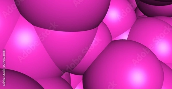Obraz pink_balls