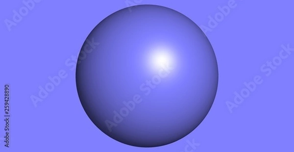 Obraz abstract glass ball