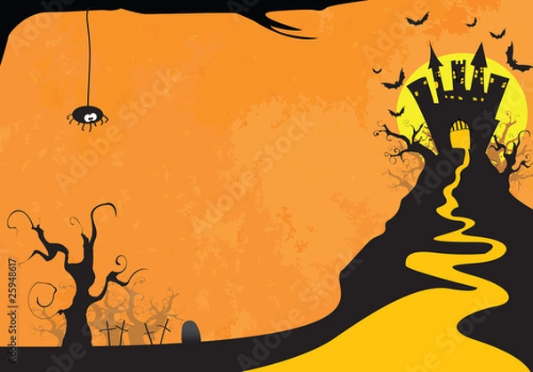 Obraz halloween  card