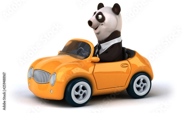 Fototapeta Fun panda