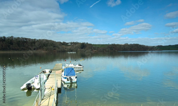 Fototapeta Lake Dock