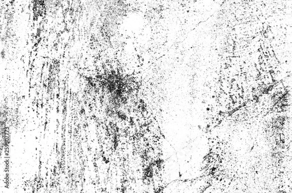 Fototapeta Texture black and white abstract grunge style. Vintage abstract texture of old surface. Pattern and texture of cracks, scratches and chip.