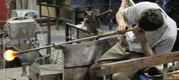 Obraz dmuchawa w akcji