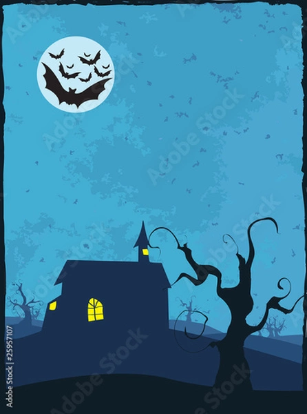 Obraz halloween  card