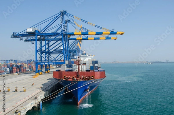 Obraz Container vessel