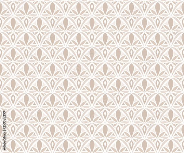 Fototapeta Vintage Seamless Geometric Pattern. Abstract Vector Background. Art Deco Texture.
