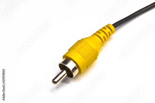 Obraz Gelber Cinchstecker