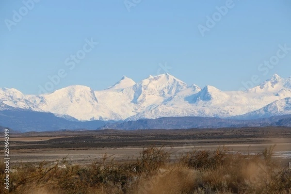 Obraz mountains and lake