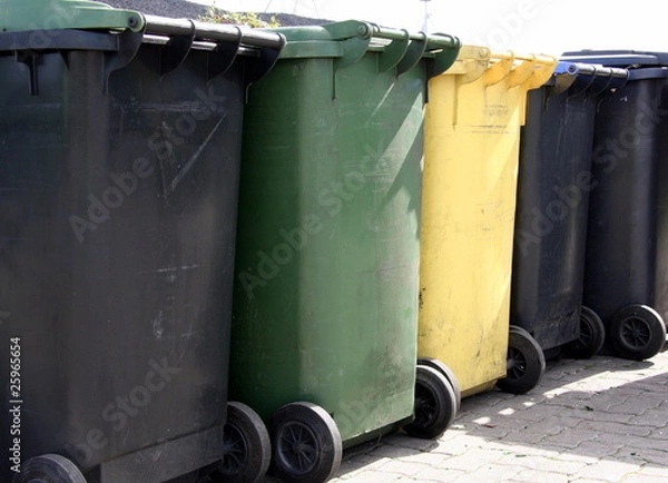 Obraz mülltonnen