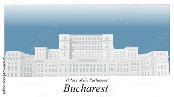 Obraz Palace of the Parliament Bucharest