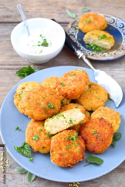 Obraz Hirse-Bratlinge