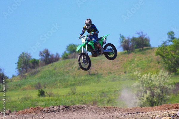 Obraz motocross мотокросс
