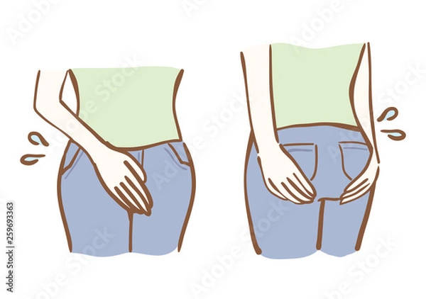 Obraz デリケートゾーン　悩み　前後