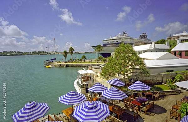 Fototapeta beach resort at st george, bermuda