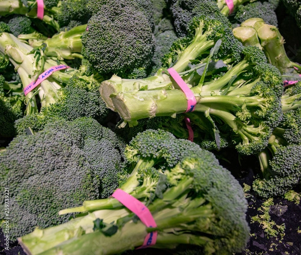 Obraz broccoli and cauliflower