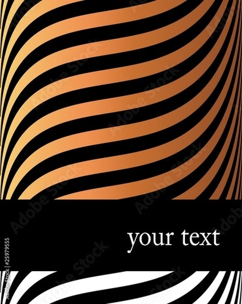 Fototapeta Abstract flyer