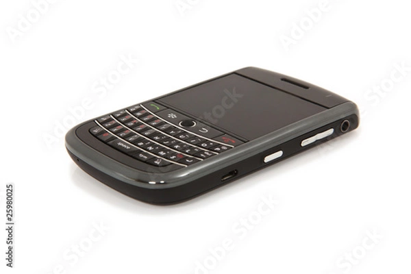 Obraz Smartphone On White Background