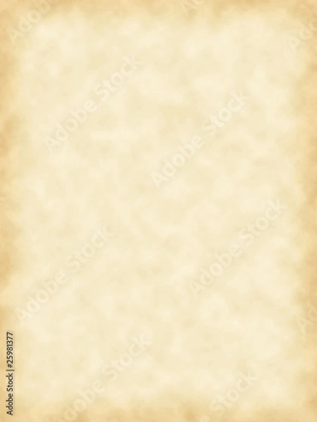 Obraz Blank parchment paper