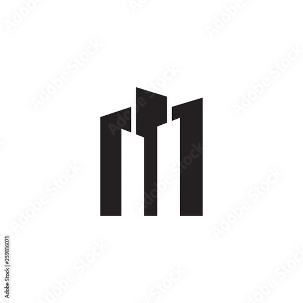 Fototapeta Building logo design vector template