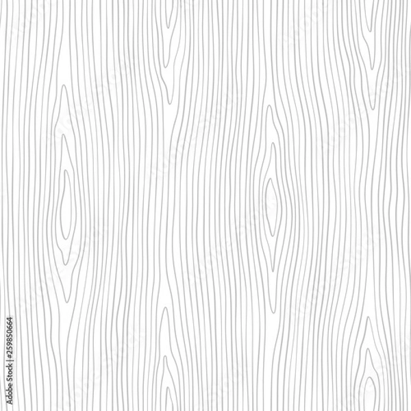 Fototapeta Seamless wooden pattern. Wood grain texture. Dense lines. Abstract background. Vector illustration