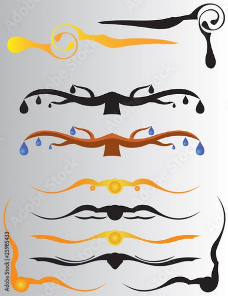 Obraz Abstract decorative elements