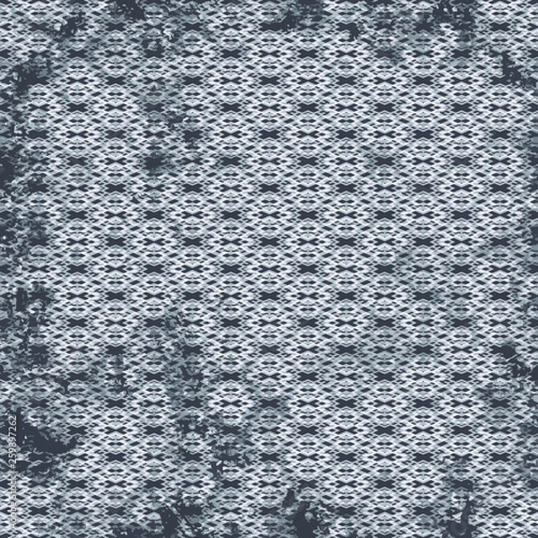 Fototapeta Seamless abstract pattern. Texture in grey colors.