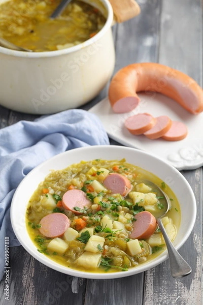 Obraz Dutch Split Pea Soup, Erwtensoep