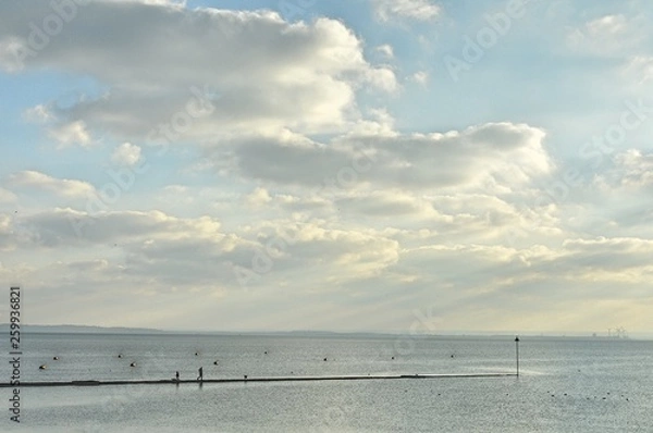 Obraz clouds and the sea