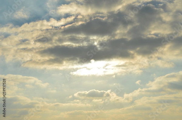 Obraz sky and clouds