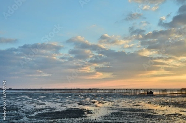 Obraz sunset over the sea