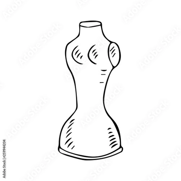 Fototapeta dummy vector sketch